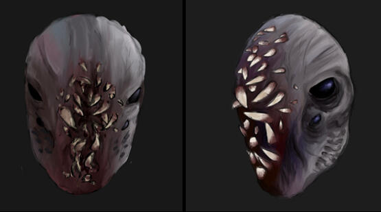 Alien mask study (not my original design)